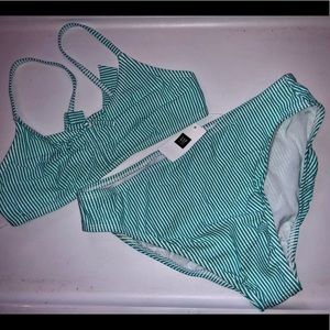 Gapkids NWT 14-16 Seersucker Bikini👙
